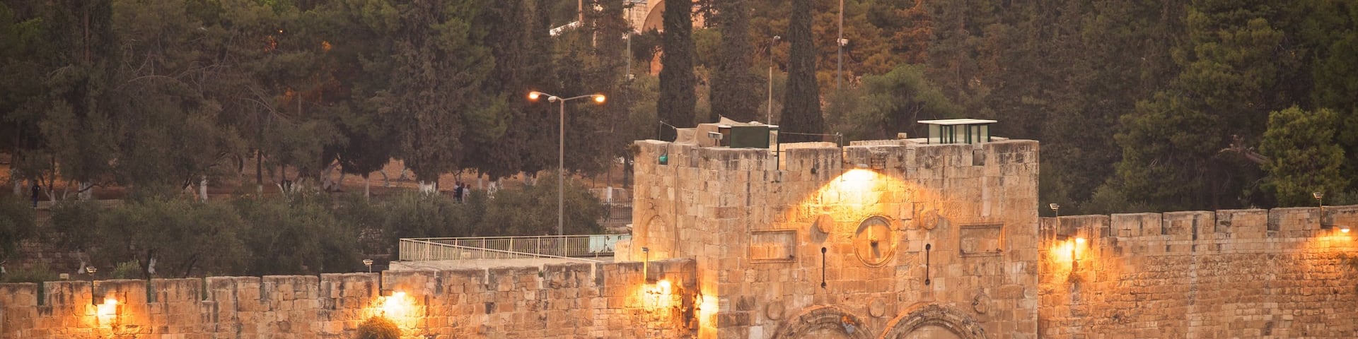 Golden Gate which includes heritage architecture and landscape views