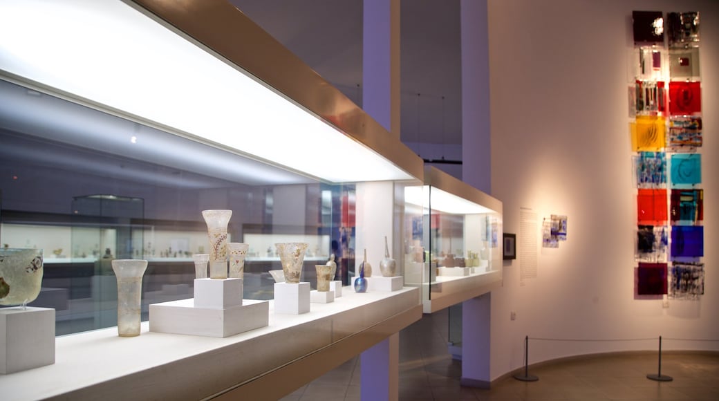 Eretz Israel Museum showing interior views