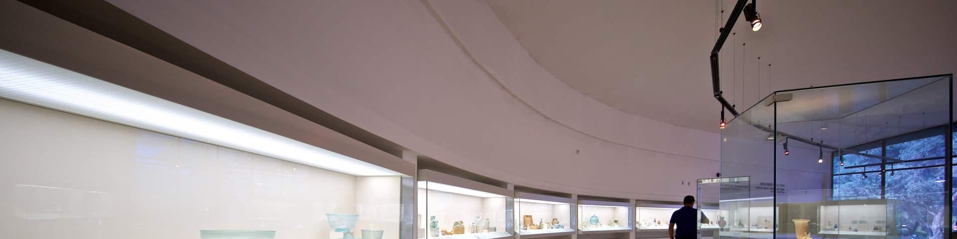 Eretz-Israel-Museum mit einem Innenansichten