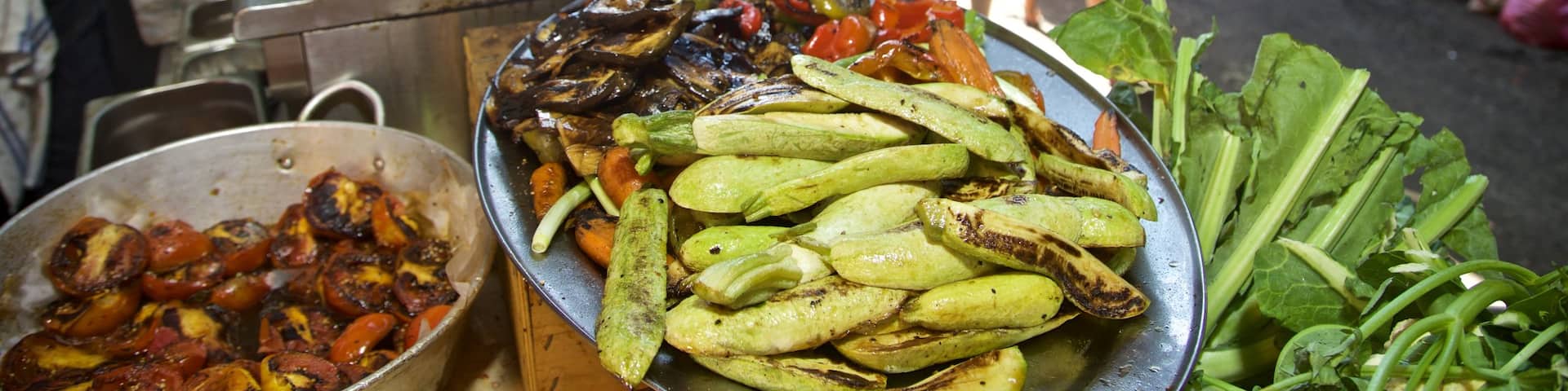 Carmel Market featuring markets and food