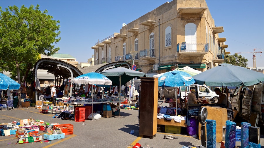 Jaffa Flea Market which includes markets