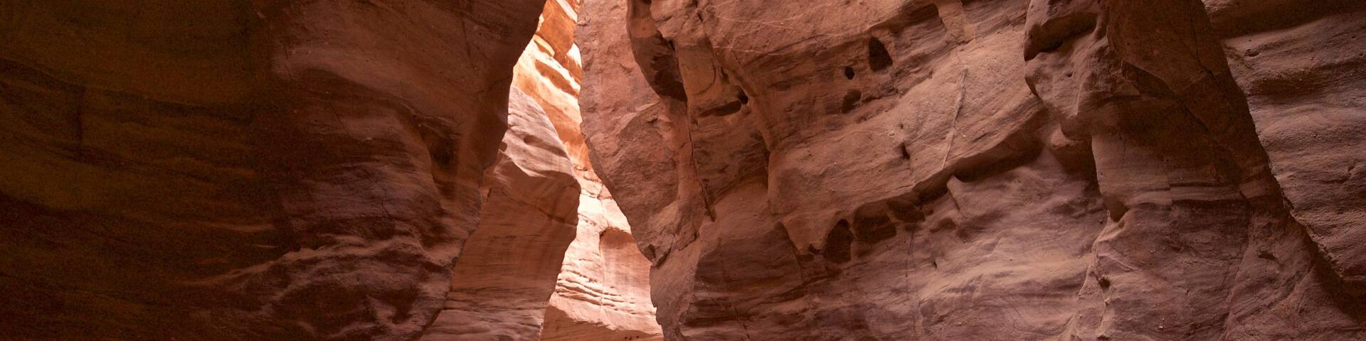 Red Canyon showing a gorge or canyon