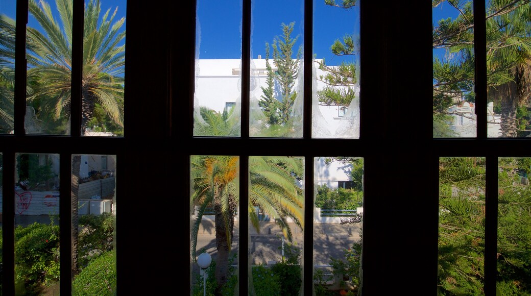 Bialik House showing a park and interior views