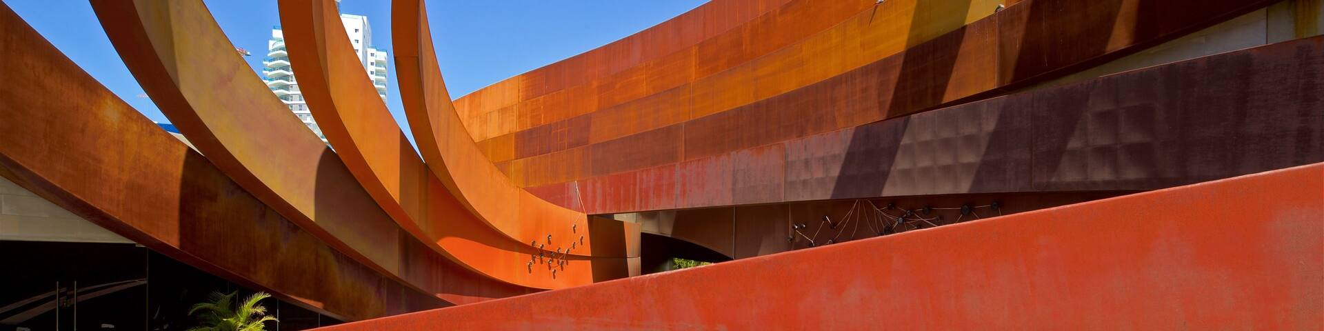 Design Museum Holon showing modern architecture