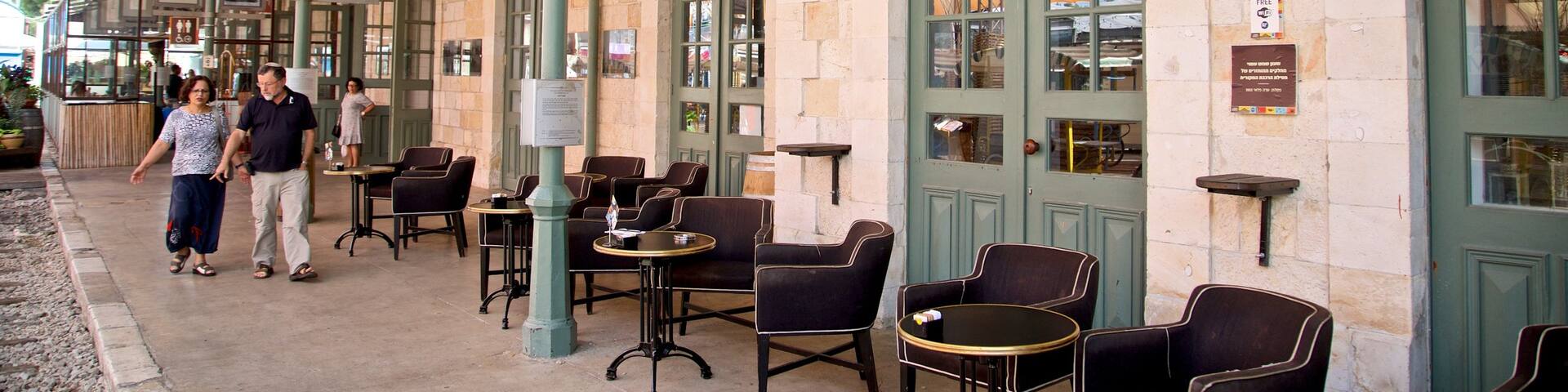 West Jerusalem which includes street scenes as well as a couple