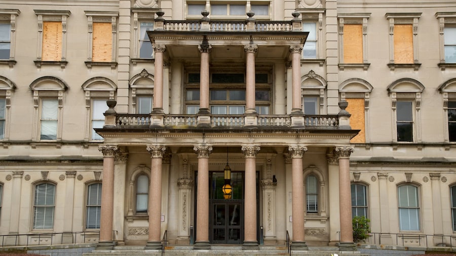New Jersey State House which includes heritage architecture