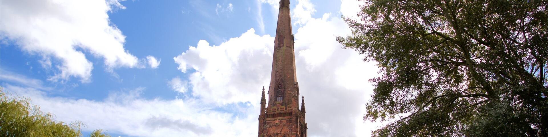 Warrington Parish Church which includes a garden and heritage architecture