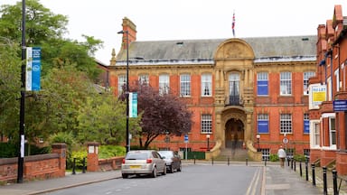 Warrington showing heritage architecture