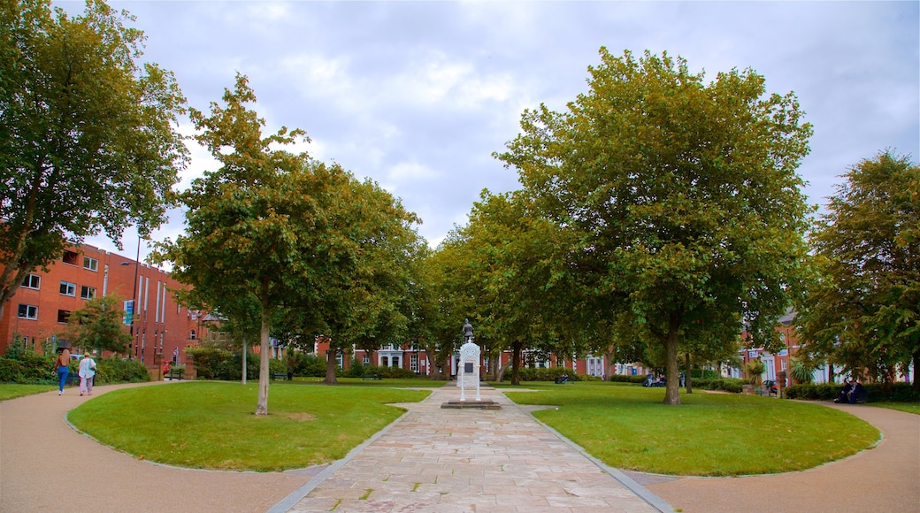 Warrington showing a park