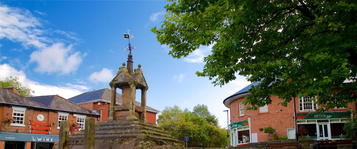 Lymm mettant en vedette patrimoine historique