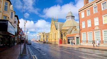 Blackpool Central Library mostrando architettura d\'epoca