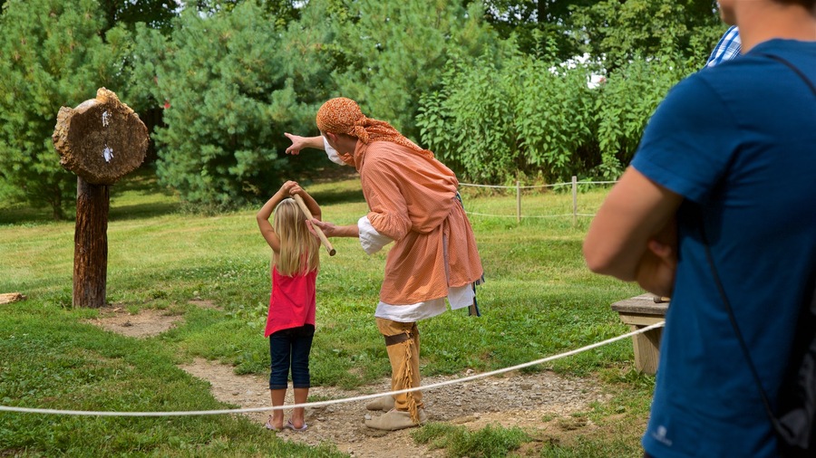 Conner Prairie Interactive History Park as well as an individual male