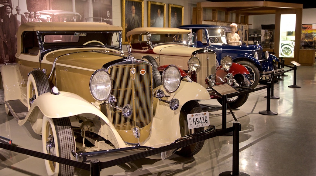 Studebaker National Museum featuring interior views and heritage elements