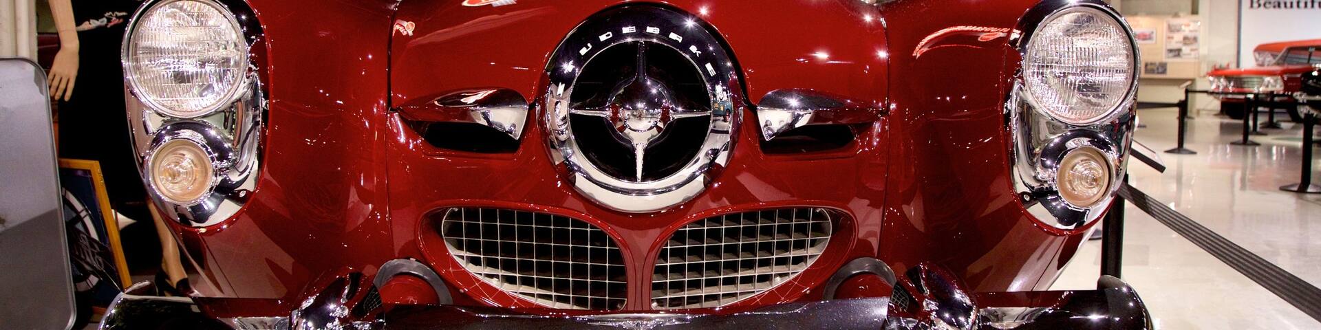 Studebaker National Museum showing interior views and heritage elements