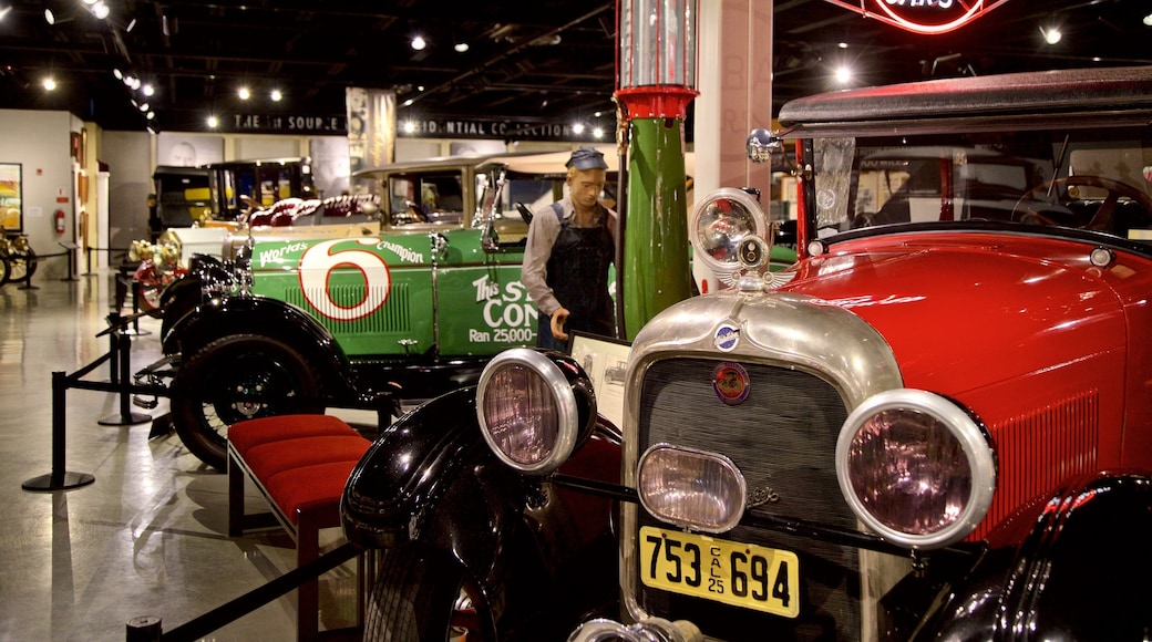 Studebaker National Museum showing heritage elements and interior views