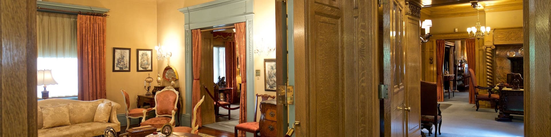 The History Museum which includes heritage elements, interior views and a house