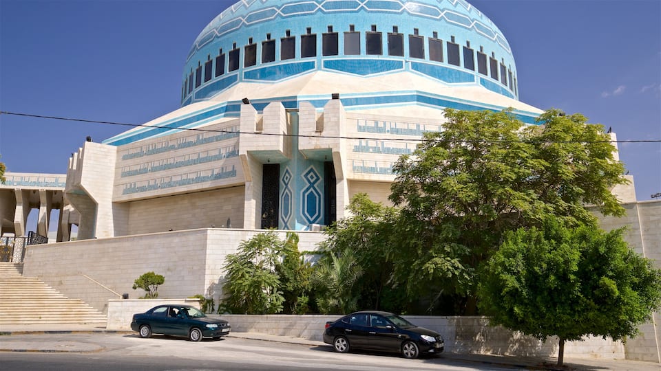 King Abdullah I Mosque featuring heritage elements