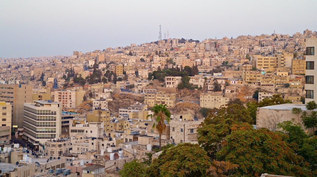 Amman which includes a city and landscape views