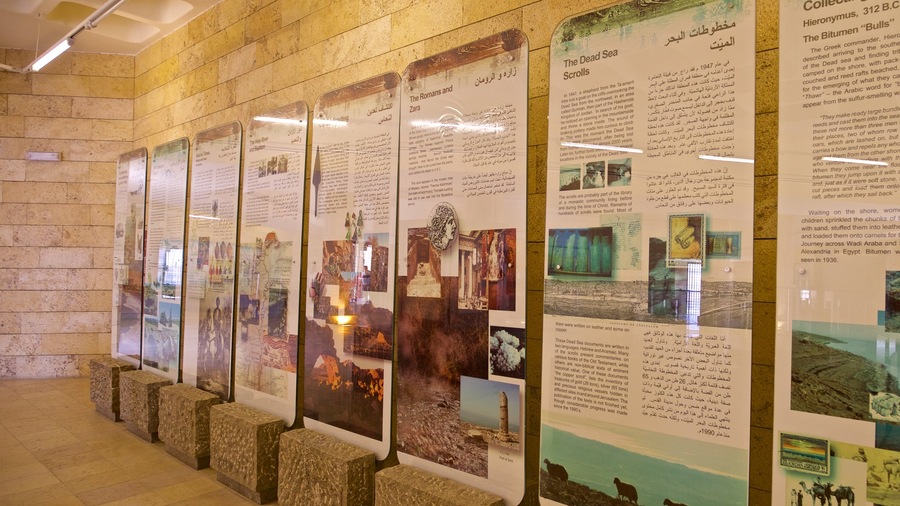 Dead Sea showing interior views