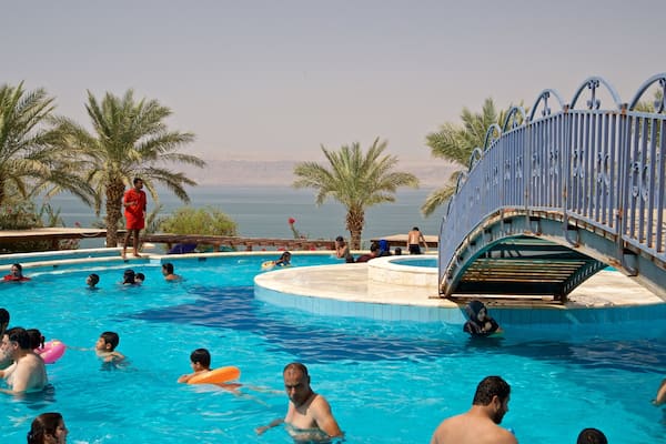 Sweimeh showing swimming, general coastal views and a pool