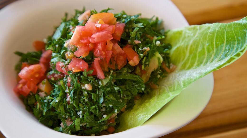 Dead Sea showing food