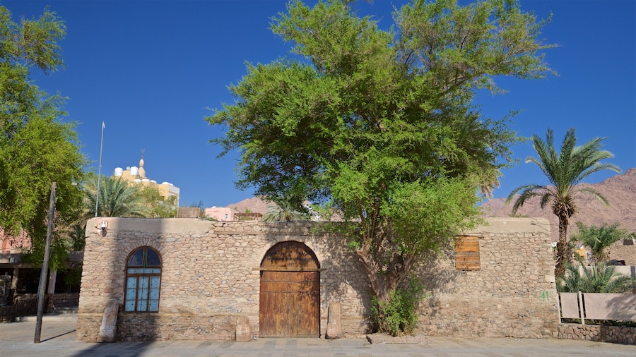 Aqaba Fort featuring a house and heritage elements