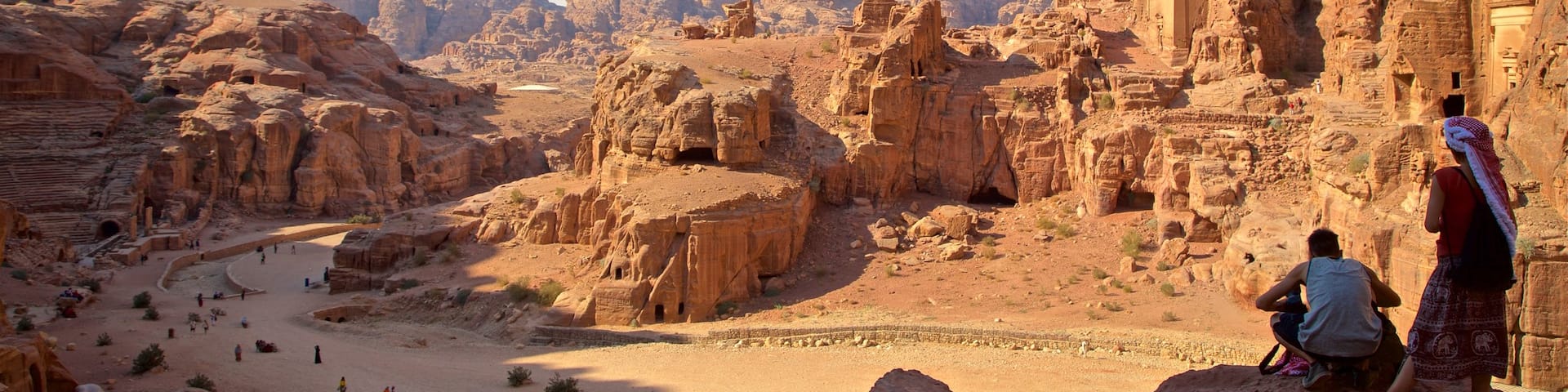 Petra featuring a ruin, a gorge or canyon and landscape views