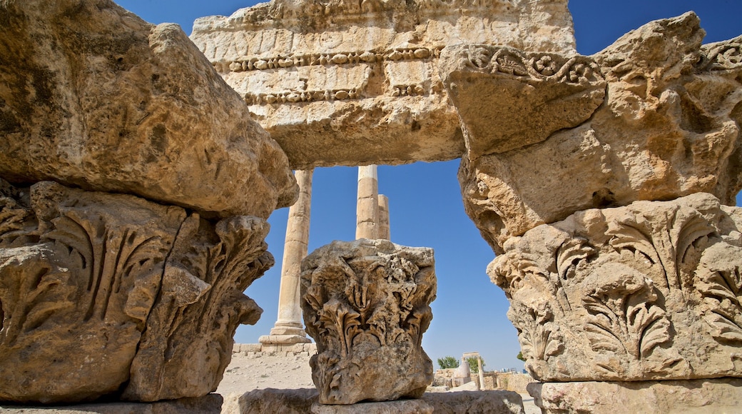 Tempel van Hercules inclusief vervallen gebouwen en historisch erfgoed