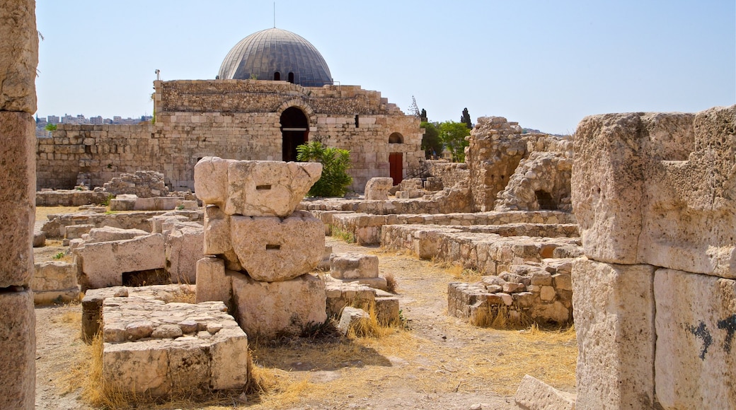 Ummayed Palace showing building ruins and heritage elements