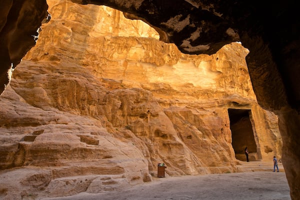 Little Petra featuring a gorge or canyon