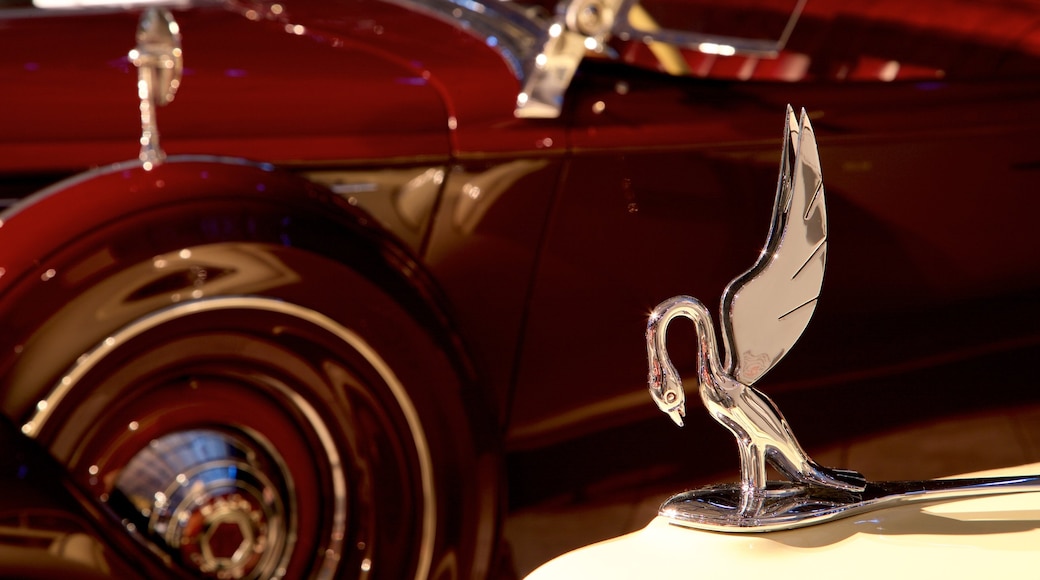 Royal Automobile Museum featuring interior views and heritage elements