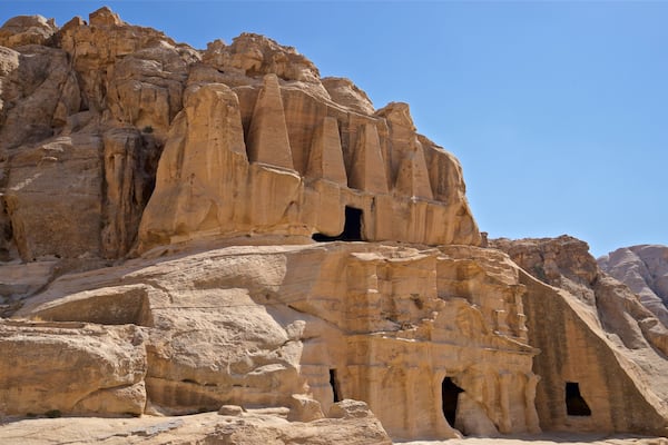 Obelisk Tomb which includes a gorge or canyon and heritage elements