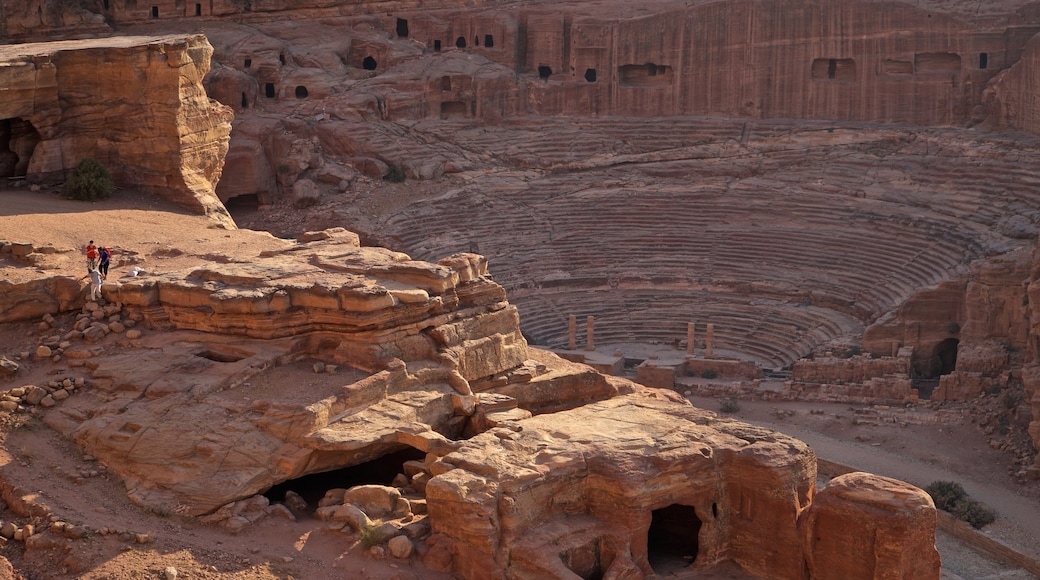 Nabatean Theater which includes heritage elements and building ruins