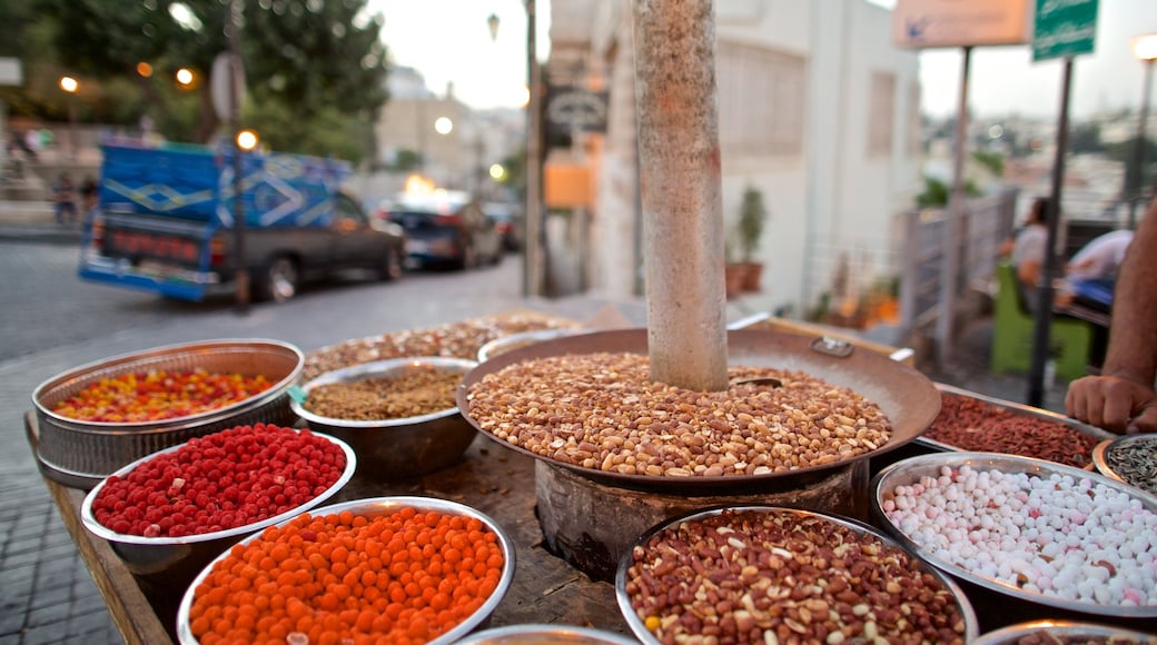 Rainbow Street featuring food and markets