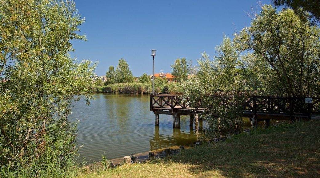 Parco del Gelso ofreciendo un lago o abrevadero