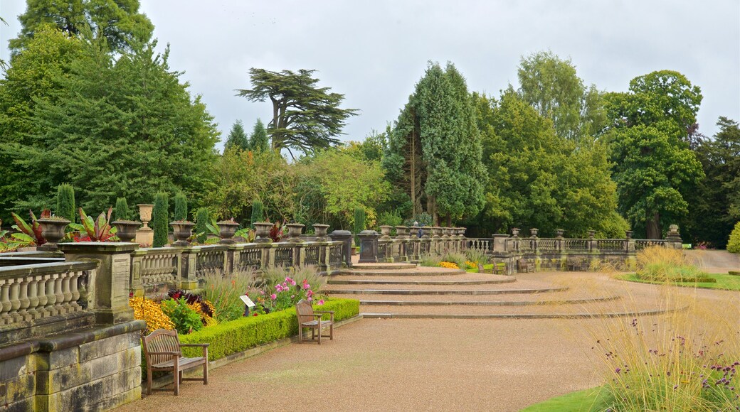 Trentham Gardens which includes a park