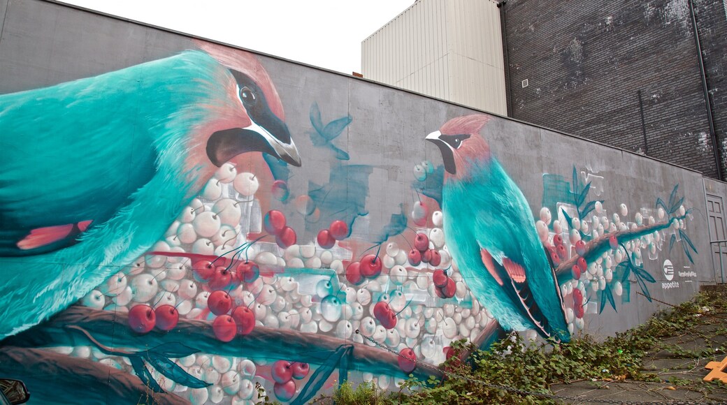 Stoke-on-Trent which includes outdoor art