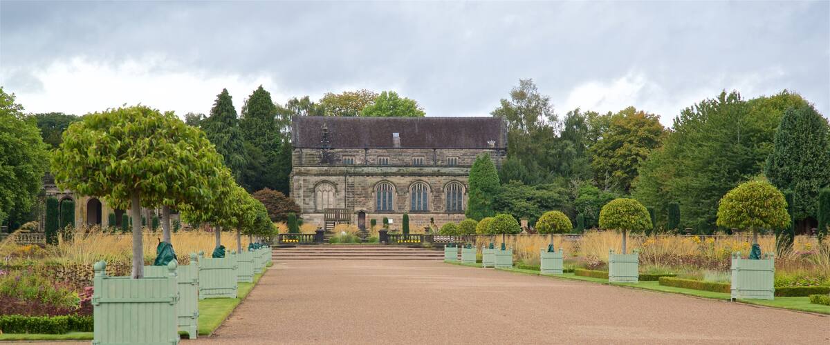 Trentham Gardens das einen Haus und Park