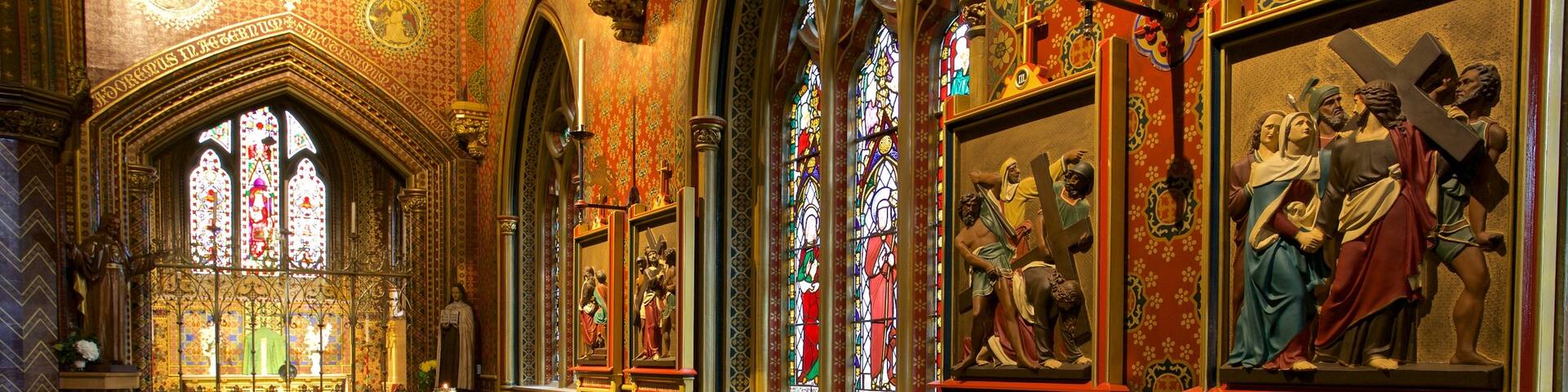 St Giles Catholic Church mit einem Innenansichten, Kirche oder Kathedrale und religiöse Aspekte