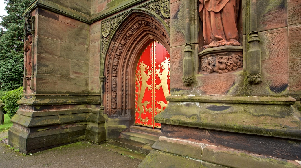 St Giles Catholic Church featuring heritage elements