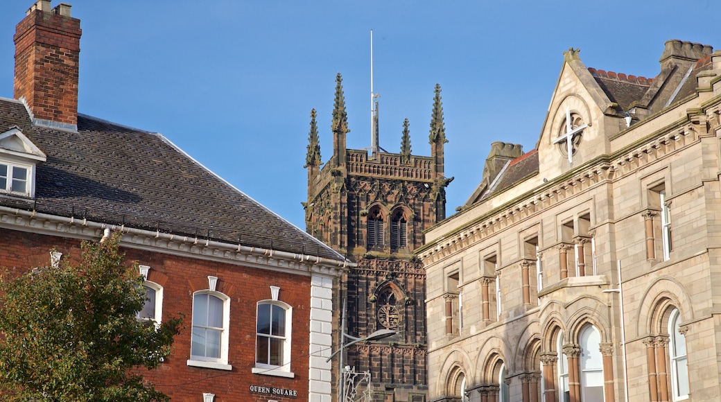 Wolverhampton qui includes patrimoine architectural