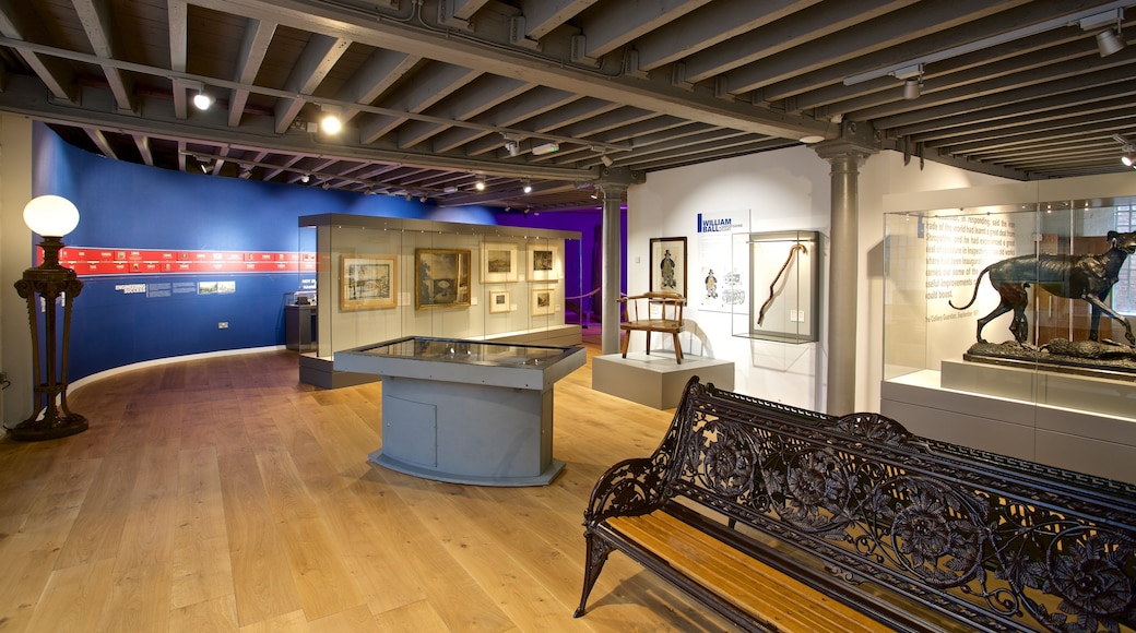 Coalbrookdale Museum of Iron showing interior views