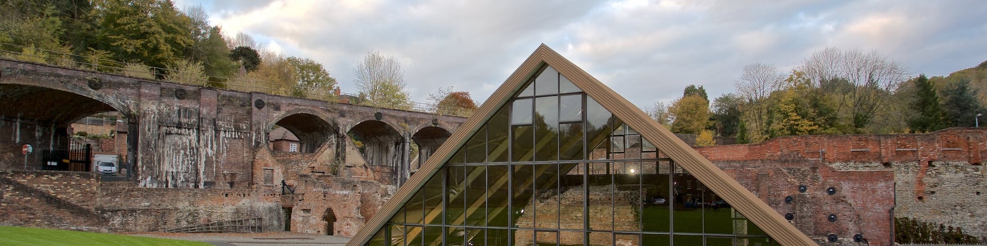 Coalbrookdale Museum of Iron which includes heritage elements