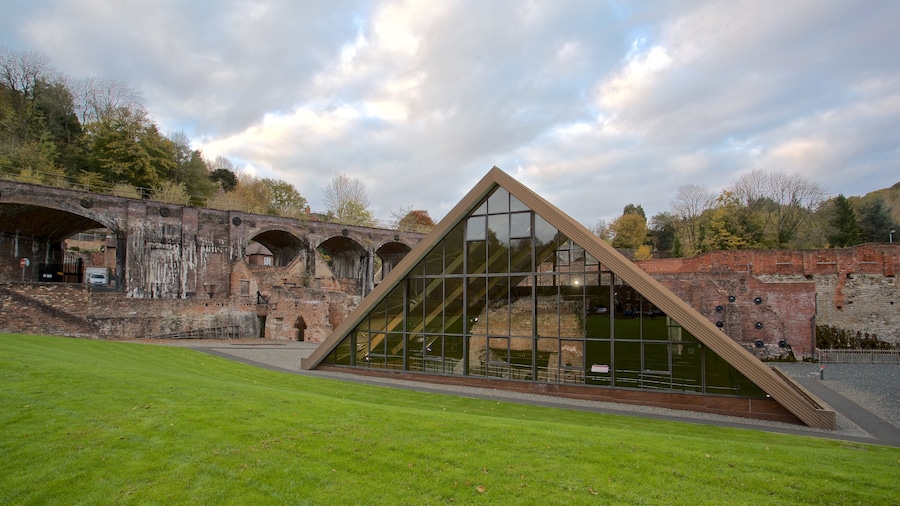 Coalbrookdale Museum of Iron featuring heritage elements