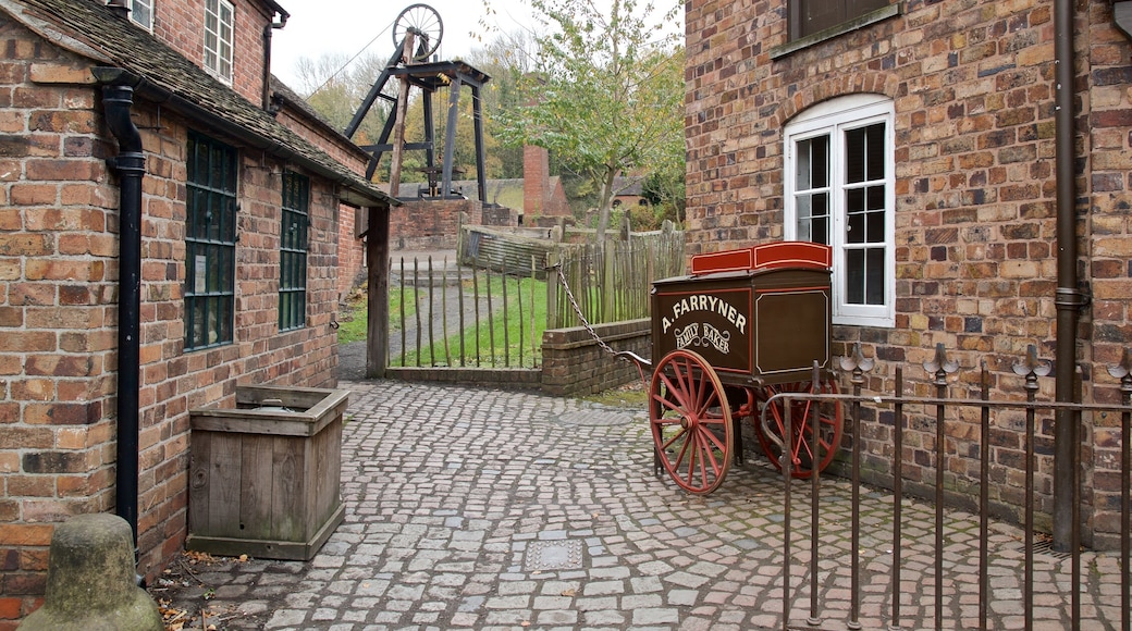 Museo al aire libre Blists Hill mostrando señalización