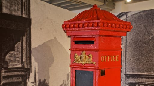 Coalbrookdale Museum of Iron which includes heritage elements
