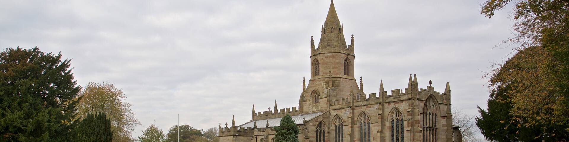 St. Bartholomews Church showing heritage architecture, a church or cathedral and a cemetery