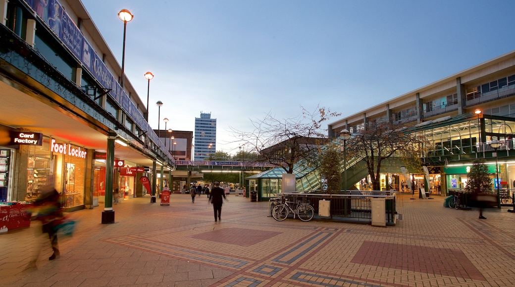 Coventry featuring night scenes