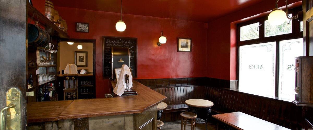 Blists Hill which includes a bar and interior views