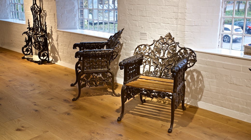 Coalbrookdale Museum of Iron showing interior views